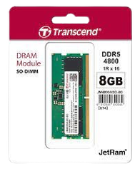 RAM Transcend 8GB DDR5 4800 SO-DIMM 1Rx16 1Gx16 CL40 1.1V NEW!!