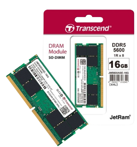 RAM Transcend  16GB/ 32GB JM DDR5 5600 SO-DIMM 1Rx8 2Gx8 CL46 1.1V NEW!!!