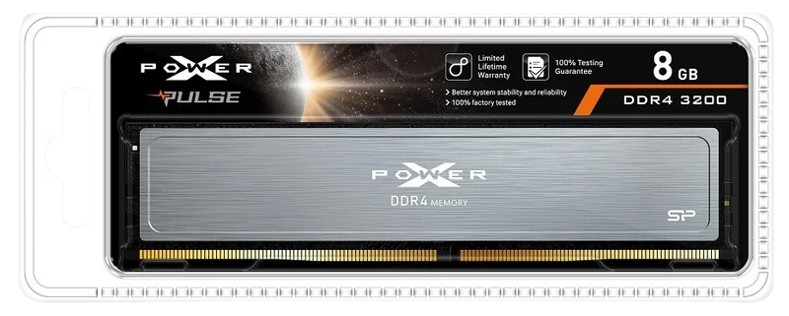 RAM Silicon Power Xpower Pulse Gaming 8GB DDR4-3200 SP008GXLZU320BSI