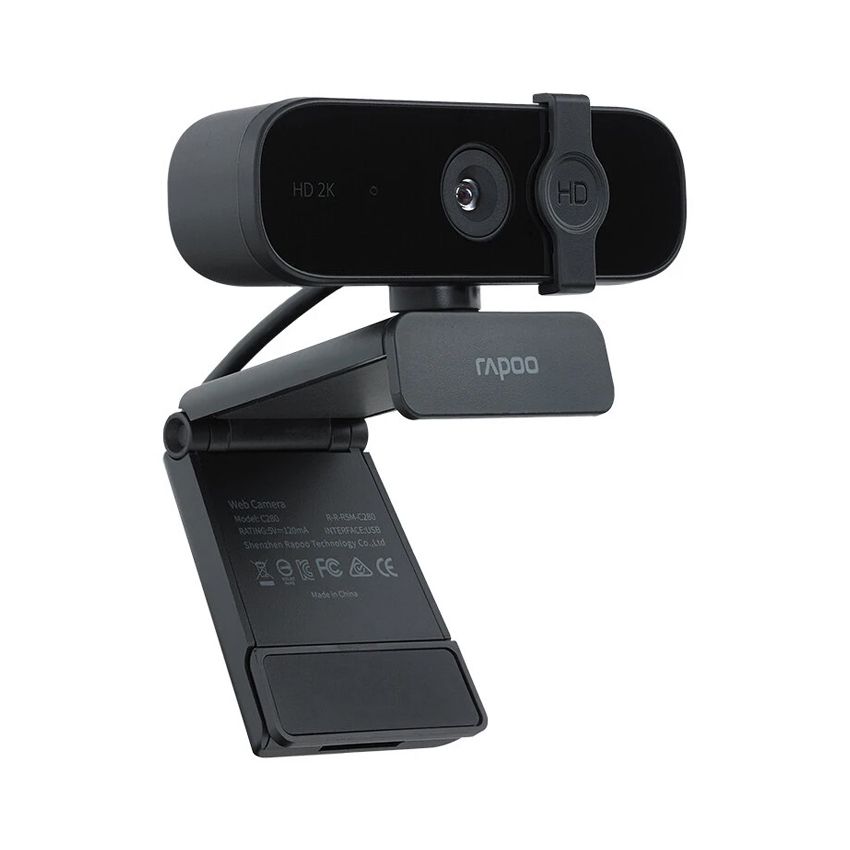 Webcam Rapoo C280 (1440p/ Micro kép/ Tự động lấy nét)