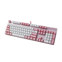 Bàn phím Cơ Rapoo V500 Pro Pink White (Brown Switch)