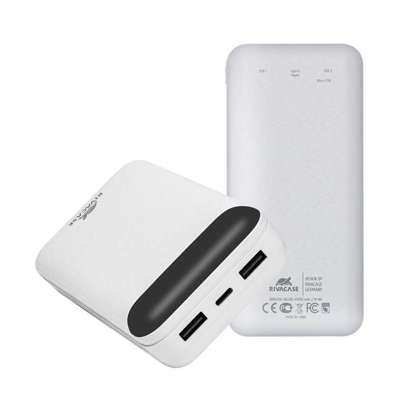 Pin sạc dự phòng RivaCase VA2280, 20000mAh
