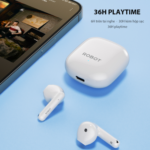 Tai Nghe Bluetooth ROBOT Airbuds T60