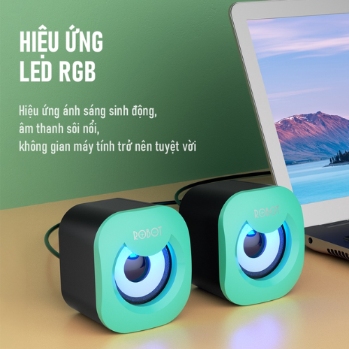 Loa vi tính Led ROBOT RS180