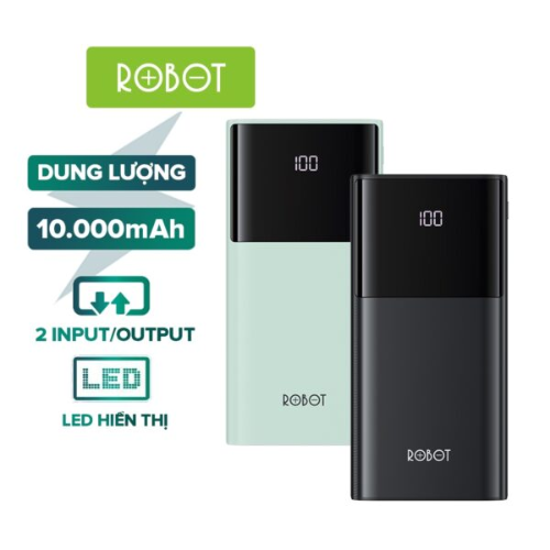 Sạc dự phòng ROBOT RT190S 10.000mAh