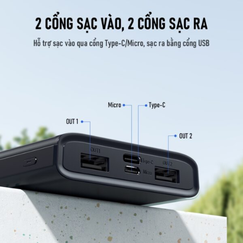 Sạc dự phòng ROBOT RT190S 10.000mAh