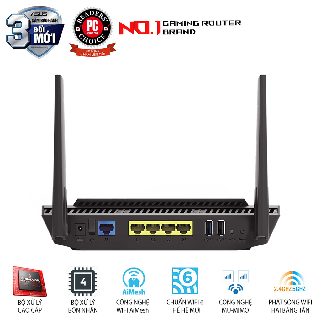 Router wifi Asus RT-AX56U