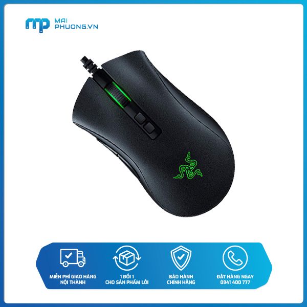 Chuột Razer DeathAdder V2 RGB Gaming Mouse Black (RZ01-03210100-R3M1)