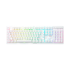 Bàn phím Gaming Razer DeathStalker V2 Pro - Wireless (Clicky Purple Switch) - White Edition