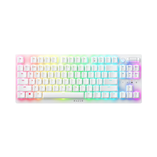 Bàn phím Gaming Razer DeathStalker V2 Pro Tenkeyless - Wireless (Linear Red Switch) - White Edition