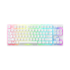 Bàn phím Gaming Razer DeathStalker V2 Pro Tenkeyless - Wireless (Linear Red Switch) - White Edition