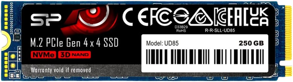 Ổ cứng  SSD Silicon Power UD85 250GB M.2 PCIe NVMe Gen 4x4  - SP250GBP44UD8505