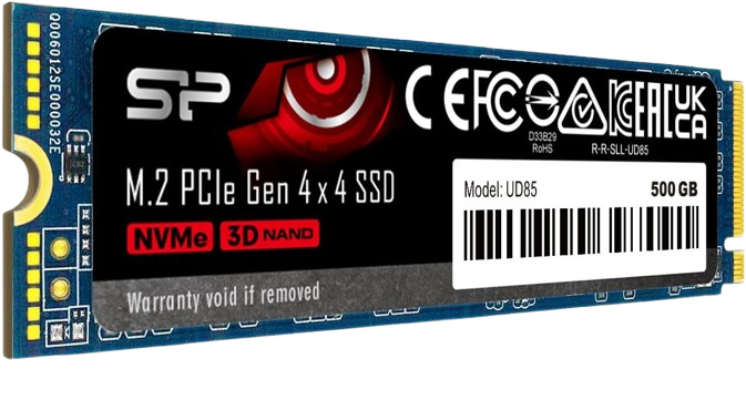 Ổ cứng SSD Silicon Power UD85 500GB M.2 PCIE GEN 4X4 SP500GBP44UD8505