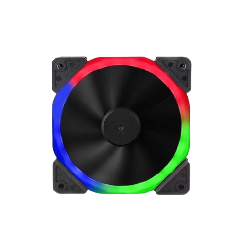 Quạt tản nhiệt Case Sama Halo Dual Ring Rainbow RGB Fan