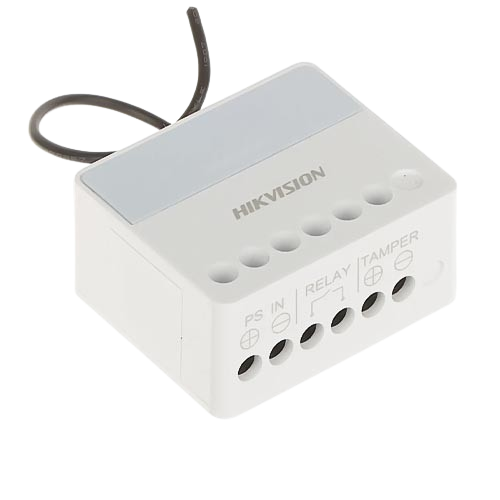 Thiết bị PGM không dây (Dùng để tắt mở bóng đèn/ còi ... có dây) DS-PM1-O1H-WB