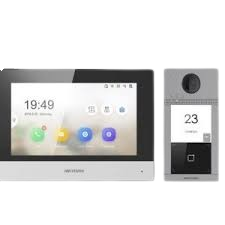 Bộ Kit chuông cửa có hình IP Hikvision-SH-KIS6813-WTE