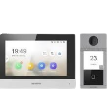 Bộ Kit chuông cửa có hình IP Hikvision-SH-KIS6813-WTE