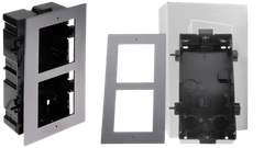 Vỏ che và đế âm cho nút  DS-KD8003-IME1/ 2 module accessories/ 3 module accessories