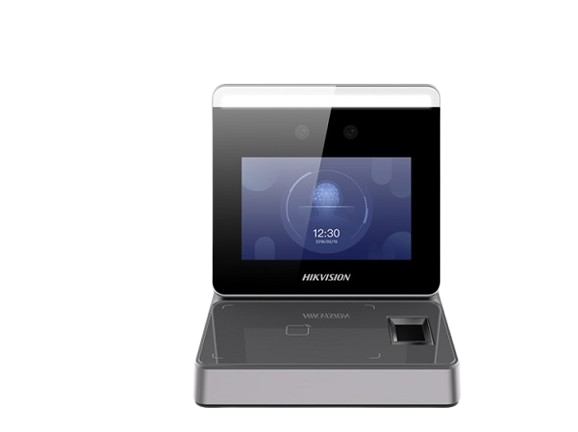 Máy Đăng ký khuôn mặt/ vân tay/ thẻ EM/ Mỉfare Hikvision DS-K1F600U-D6E-F