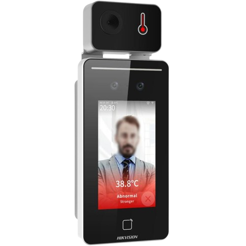 Máy chấm công đo thân nhiệt/ nhận diên khuôn mặt/  thẻ Mifare  Hikvision DS-K1T341BMWI-T