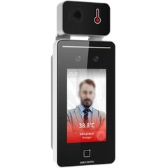 Máy chấm công đo thân nhiệt/ nhận diên khuôn mặt/  thẻ Mifare  Hikvision DS-K1T341BMWI-T