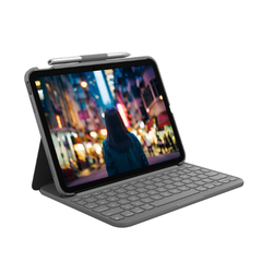 Bàn phím Logitech Slim folio for IPAD 10TH GEN – Xám