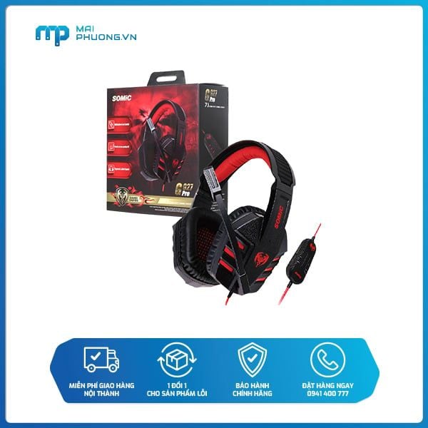 Tai nghe GAMING SOMIC PRO - (G927)