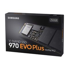 SSD Samsung 970 EVO Plus 250GB PCIe NVMe V-NAND M.2 2280 MZ-V7S250BW