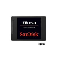 Ổ cứng gắn trong SSD SanDisk Plus 240GB (SDSSDA-240G-G26)
