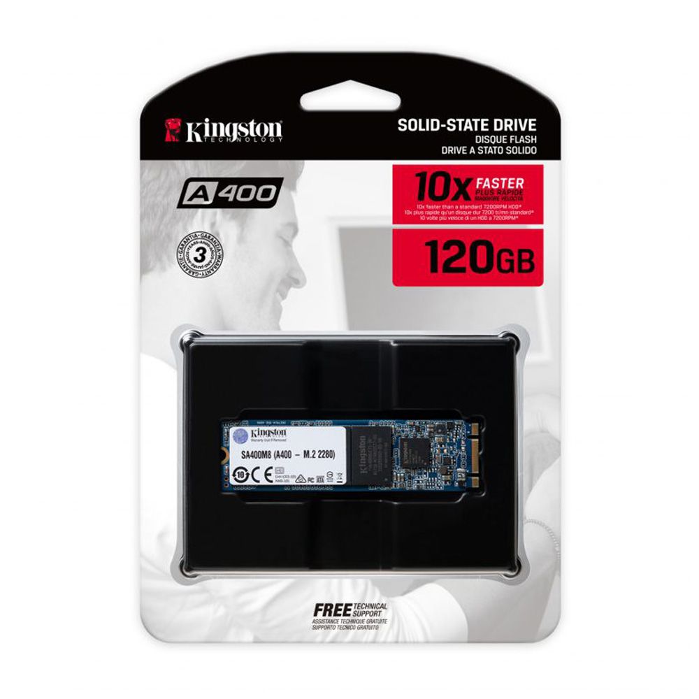 Ổ cứng SSD Kingston A400 120GB M.2 2280 SATA 3 - SA400M8/120G