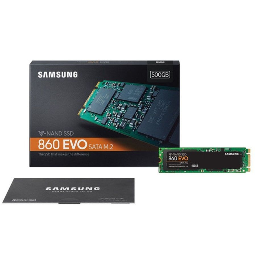 Ổ cứng gắn trong SSD SamSung 860 EVO M.2 500GB (MZ-N6E500BW)