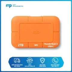 Ổ Cứng Di Động SSD Lacie Rugged 2TB USB-C, Thunderbolt 3 + SRS - STHR2000800