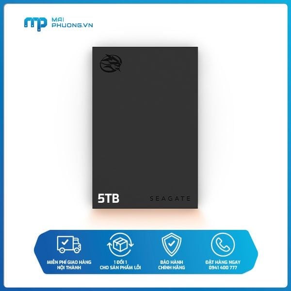 Ổ Cứng di Động HDD Seagate Firecuda Gaming 5TB 2.5