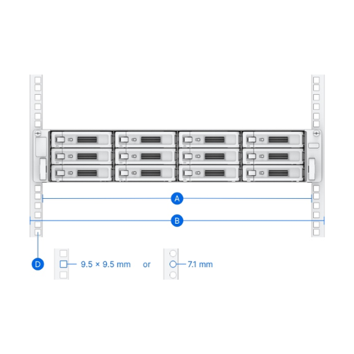 Thanh trượt Synology Rail Kit RKS02