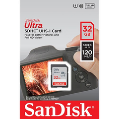 Thẻ nhớ SDXC SanDisk Ultra 32GB 120MB/s SDSDUN4-032G-GN6IN