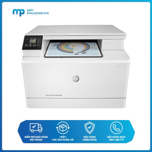 Máy in HP laser màu Pro MFP M180N (T6B70A)