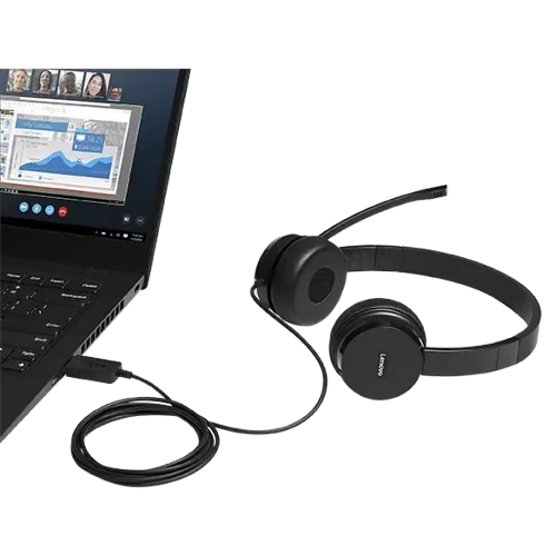 Tai nghe Lenovo 100 Stereo USB Headset 4XD0X88524