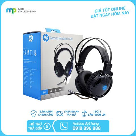 Tai nghe Gaming HP120G (LED RGB/Stereo)