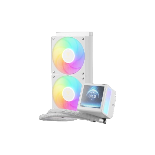 Tản Nhiệt Nước Gamdias CHIONE P5-240 Black / White