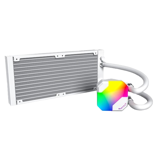 Tản Nhiệt Nước Montech Hyperflow ARGB 240 Black / White