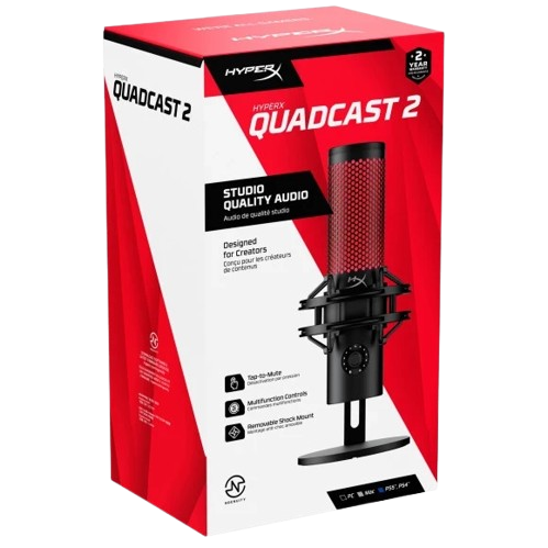 Thiết bị thu âm HP HyperX QuadCast 2