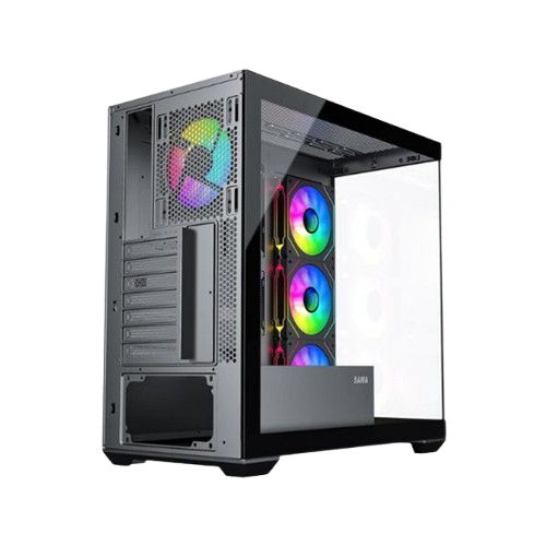 Vỏ máy vi tính Sama SV-01 Black-White