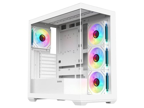 Vỏ máy vi tính Sama SV-01 Black-White