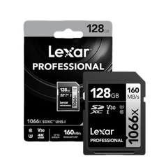 Thẻ nhớ SD Lexar Profes 1066x SDXC UHS-I U3 V30, 64GB/ 128GB/ 256GB/ 512GB/ 1T