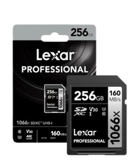 Thẻ nhớ SD Lexar Profes 1066x SDXC UHS-I U3 V30, 64GB/ 128GB/ 256GB/ 512GB/ 1T