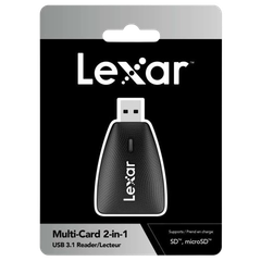 Đầu đọc thẻ nhớ Lexar Multi-Card 2-in-1 USB 3.1 Reader