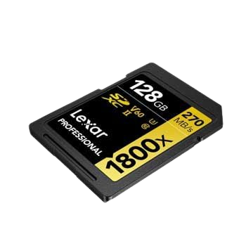 Thẻ nhớ SD Lexar Profes. 1800x SDXC UHS-II U3 V60, 64GB/  128GB/  256GB