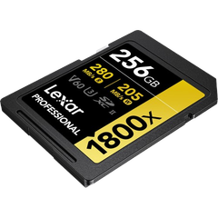 Thẻ nhớ SD Lexar Profes. 1800x SDXC UHS-II U3 V60, 64GB/  128GB/  256GB