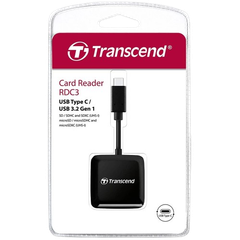 Đầu đọc thẻ nhớ Transcend USB Type-C OTG TS-RDC3