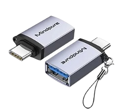 Mini USB adapter (Europe) Transcend